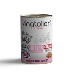 Anatolian - Anatolian Premium Kitten Tavuklu Yavru Kedi Konservesi 400 gr