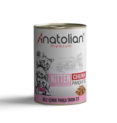 Anatolian Premium Kitten Tavuklu Yavru Kedi Konservesi 400 gr