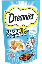 Dreamies - Dreamies Shake Ups Seafood Multivitaminli Deniz Ürünlü Kedi Ödülü 55 Gr