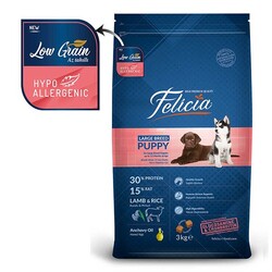 Felicia - Felicia Kuzulu Büyük Irk Yavru Köpek Maması 3 kg