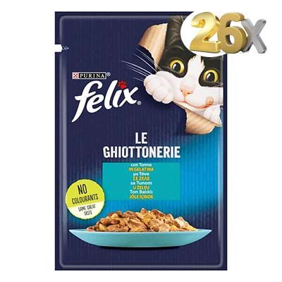 Felix Pouch Ton Balıklı Yetişkin Kedi Konservesi 85 gr x 26