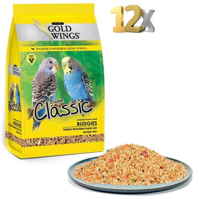 Gold Wings Classic Muhabbet Yemi 400 gr 12 Adet