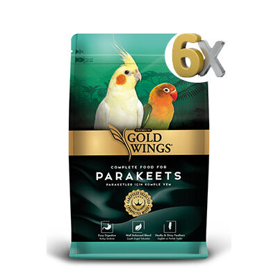 Gold Wings Premium Paraket Yemi 1 kg 6 Adet