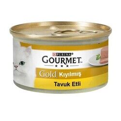 Gourmet Gold Kıyılmış Tavuklu Yetişkin Kedi Konservesi 85 gr