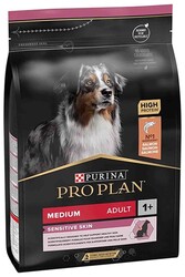 Pro Plan - Pro Plan Medium Sensitive Somonlu Orta Irk Yetişkin Köpek Maması 3 kg