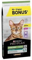 Pro Plan - Pro Plan Sterilised Hindili Kısırlaştırılmış Kedi Maması 10 + 2 Kg