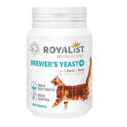 Royalist - Royalist Brewers Yeast Kediler İçin Deri Tüy Sağlığı ve Koku Giderici Tablet 150 Adet