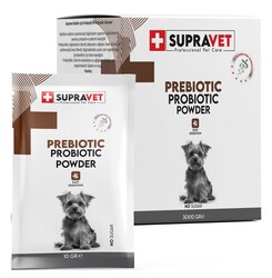 supravet - Supravet Toz Probiyotik + Prebiyotik Köpek Bağışıklık Sistemi Güçlendirici 1.5 GR.