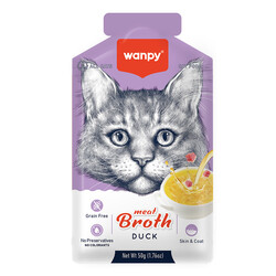 Wanpy - Wanpy Ördek Etl Kedi Çorbası 50 gr