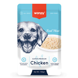 Wanpy - Wanpy Pouch Tavuklu Köpek Konservesi 100 gr