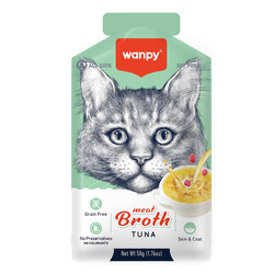 Wanpy - Wanpy Ton Balıklı Kedi Çorbası 50 gr