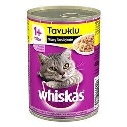 Whiskas - Whiskas Tavuklu Yetişkin Kedi Konservesi 400 gr